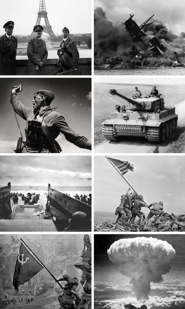 WWII Collage